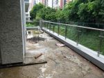 別墅室外玻璃欄桿